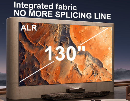 2024 WUPRO New Launched 130Inch True Seamless ALR Fixed Frame Screen For UST projector