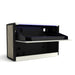 WUPRO Cinema C1 Nano Compact Smart Flip Laser TV Cabinet For UST Projector -Pearl White with Ambient Glow