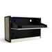 WUPRO Cinema C1 Nano Compact Smart Flip Laser TV Cabinet For UST Projector -Pearl White with Ambient Glow