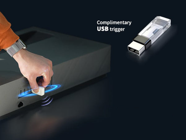 WUPRO Cinema LeApex floor rising screen  with USB trigger ,Enjoy a seamless home cinema experience with one-touch synchronization