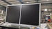 WUPRO Cinema 130inch seamless BSP ALR CLR UST Fixed frame screen  Actual photo of the back