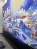 WUPRO Cinema LeApex CBSP Electric Floor Rising Projector Screen, ambient light resistant, natural lighting, daytime use