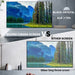 WUPRO Cinema Black Crystal Comparison of ALR Frame Fixed Projector Screen and other projection screens