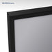 WUPRO Cinema BSP ALR Frame Fixed Projector Screen exquisite velvet frame partial picture