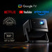 DANGBEI DBOX02 PRO 2000 ISO lumens 4k Laser projector with google tv netflix