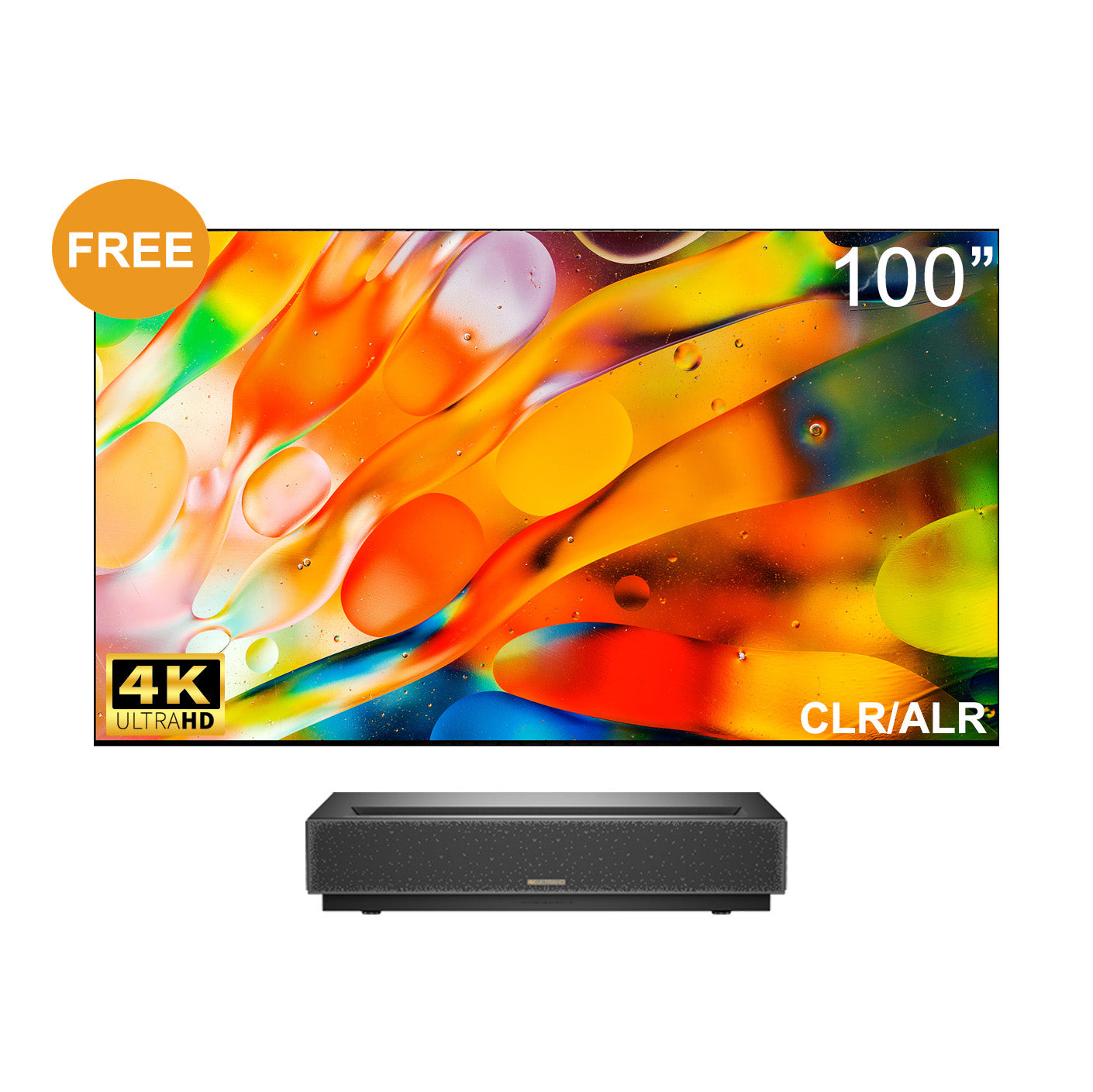 Formovie Cinema Edge Ultra Short Throw 4K Laser Projector Google TV