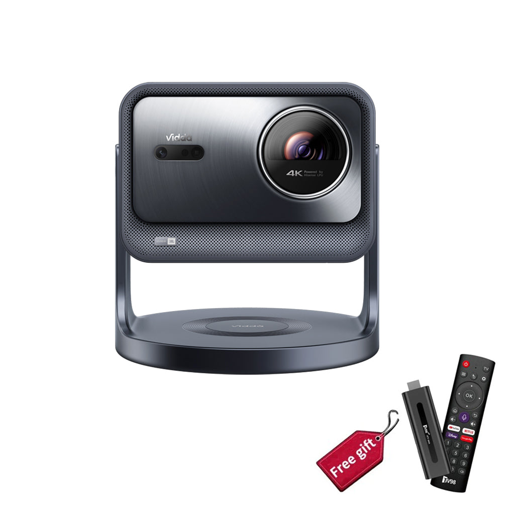 Vidda C2 Pro Ultra Bright RGB TriChroma Optical Zoom Smart 4k laser Projector