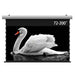 72-200" WUPRO Cinema FlowArc   Luxury smart electric drop down projector screen