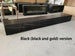 WUPROBUY Customisable Stone-Finish Laser TV Cabinet Black Edition Actual Product Photography