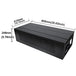WUPRO Cinema Motorized Laser TV Cabinet Automated Projector Sliding Module Dimensions when fully closed