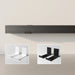 WUPRO Cinema Wall Brackets For LeApex Floor Rising Screen(Including 2 Bracket)