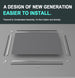WUPRO Cinema Frame Fixed Projector Screen Easy installation. Screen material and frame