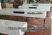 WUPRO Cinema Rock Panel Customisable Laser TV Cabinet for UST Projector Marble White Factory Actual Shot