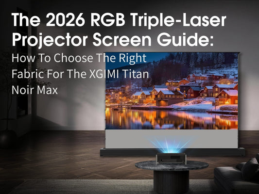 The 2026 RGB Triple-Laser Projector Screen Guide