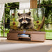 WUPRO DR-500 Customisable colours Fully Concealed Smart UST Laser TV Cabinet -Walnut
