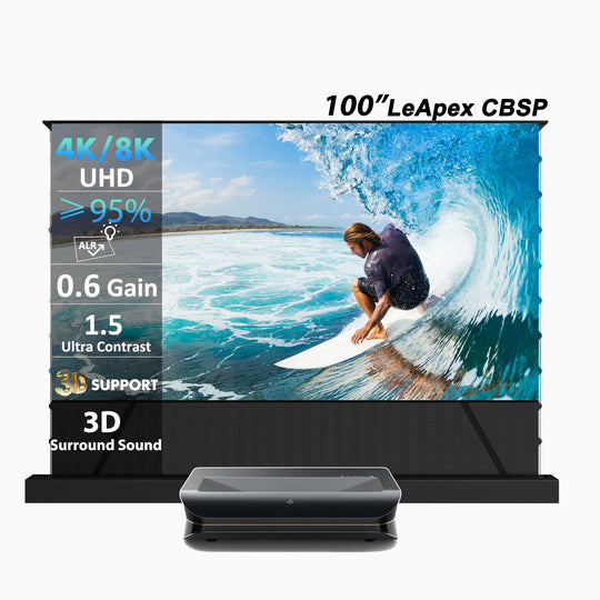 Buy AWOL 3500 PRO and free get 100inch LeApex CBSP floor rising screen