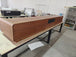 130 inch NIKOHOME Phantom5 Walnut Smart Laser TV Cabinet for UST Projector Factory Real Photo