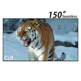 150-inch seamless WUPRO Cinema Gallery Evo Black Lenticular UST CLR  Fixed Frame projector screen