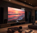 150inch Seamless WUPRO Cinema Gallery Evo Black Lenticular CLR Fixed Frame screen,Usage scenarios