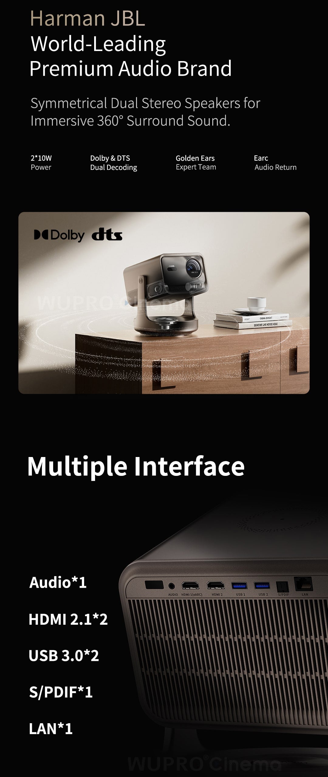 Hisense Vidda C2 Ultra  sound by harman JBL,and multiple interface