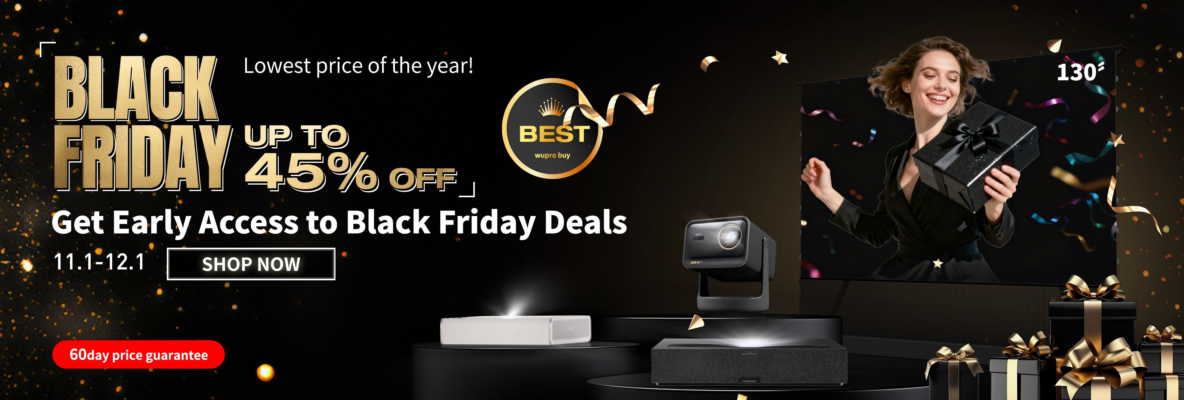 WUPROBUY 2025 Black Friday Sale – Lowest Prices of the Year, Save Up to 50% (Nov 1–Dec 1)