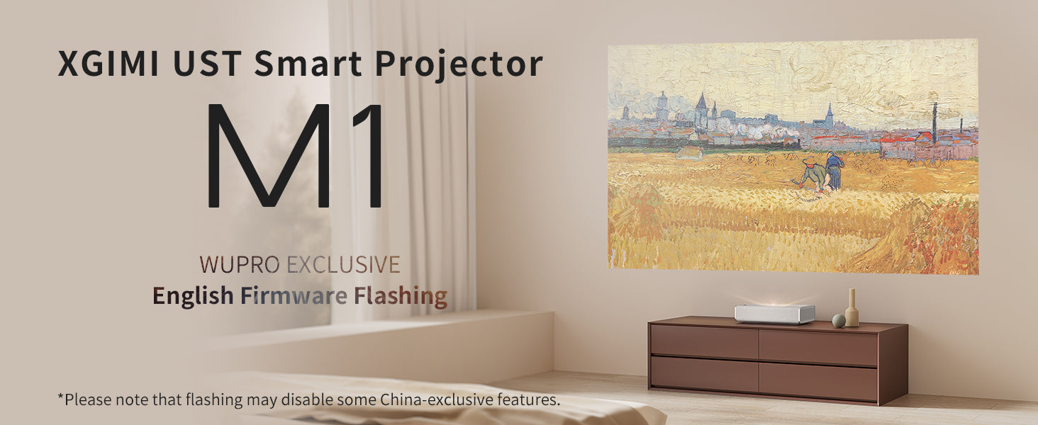 Exclusively sold by WUPRO BUY:English version XGIMI MI UST smart projector 