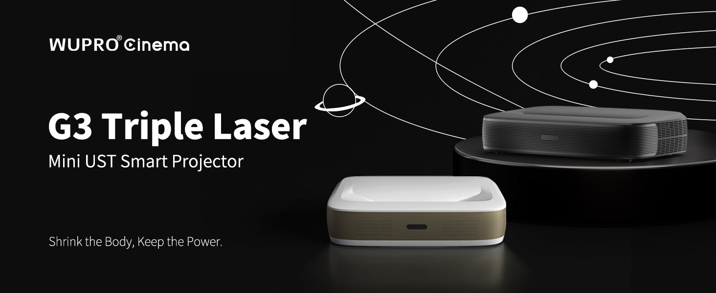 WUPRO Cinema G3 triple laser mini UST projector