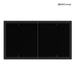 Wupro Cinema Gallery Evo LT2 Black Crystal Ambient Light Rejecting Fixed Frame Screen back
