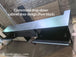 WUPROBUY Custom Stone Laser TV Cabinet – Pure Black Finish, Flip-Down Doors, Real Customer Installation