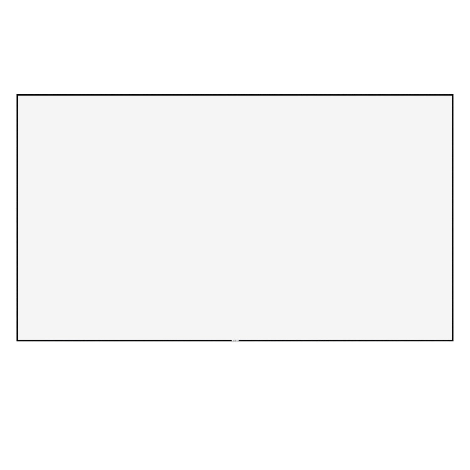 WUPRO Ciinema gallery soft matte white fixed frame screen