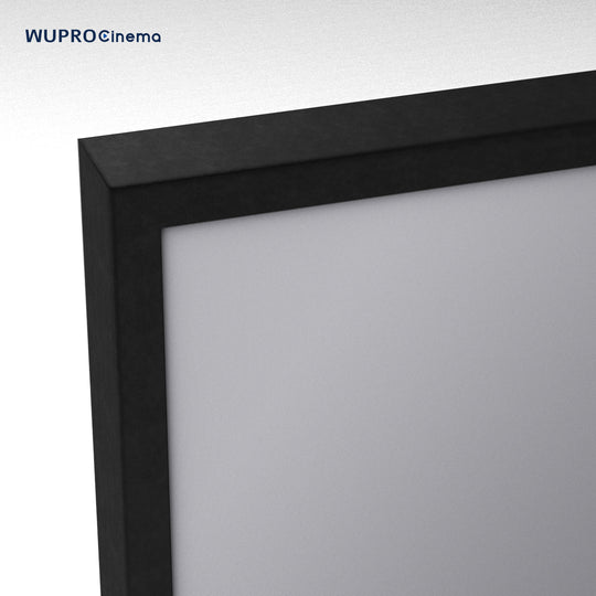 WUPRO Cinema BSP ALR Frame Fixed Projector Screen exquisite velvet frame partial picture
