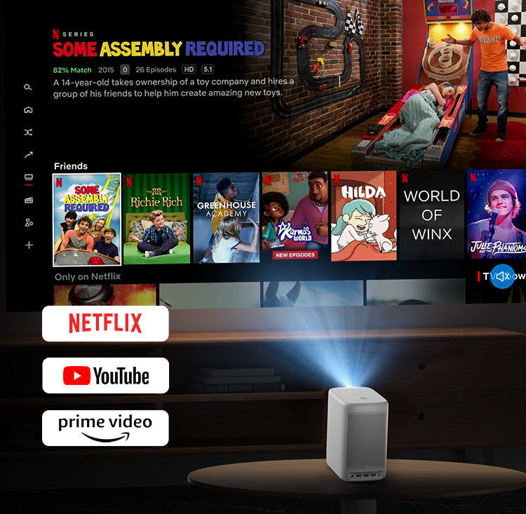 Dangbei N12 mini projector with Netflix