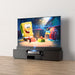 WUPRO DR-500 Customisable colours Fully Concealed Smart UST Laser TV Cabinet- matte black