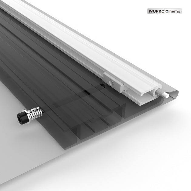 Wupro Cinema Gallery Evo CBSP Fixed Frame Projection Screen Frame Details Display