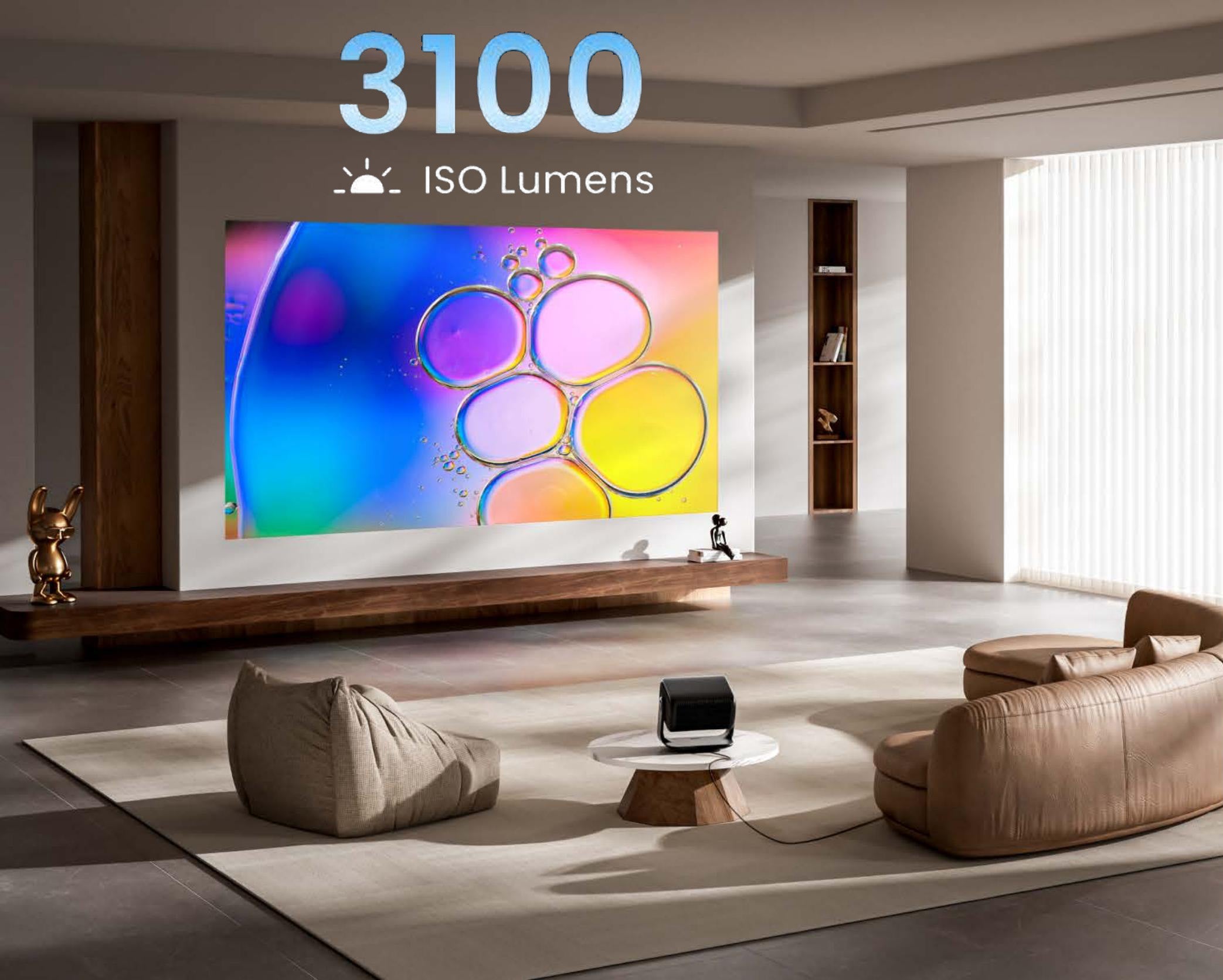 Dangbei MP1 MAX Tripe Laser & LED 3100 ISO Lumens 4K projector