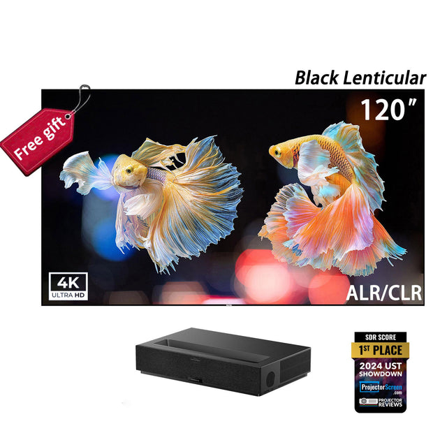buy Formovie Theater Premium and free get 120inch alr clr fixed frame screen
