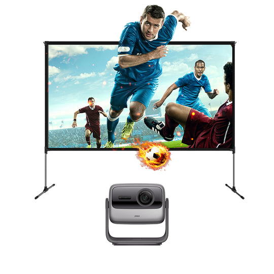 Buy JMGO N1 Ultra projector free get  Premium outdoor projector screen