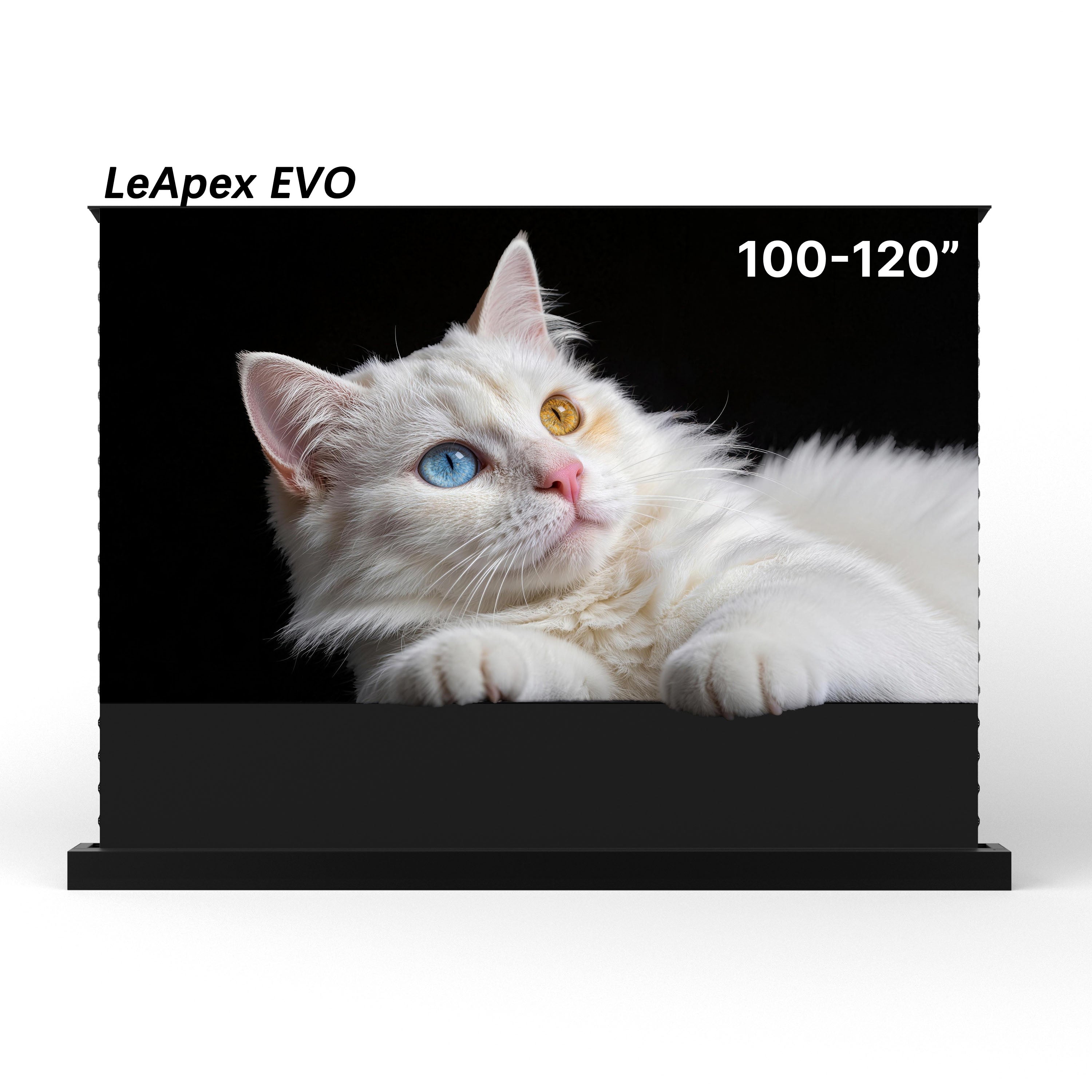 WUPRO LeApex EVO CBSP High Contrast CLR ALR UST Floor Rising Projector Screen