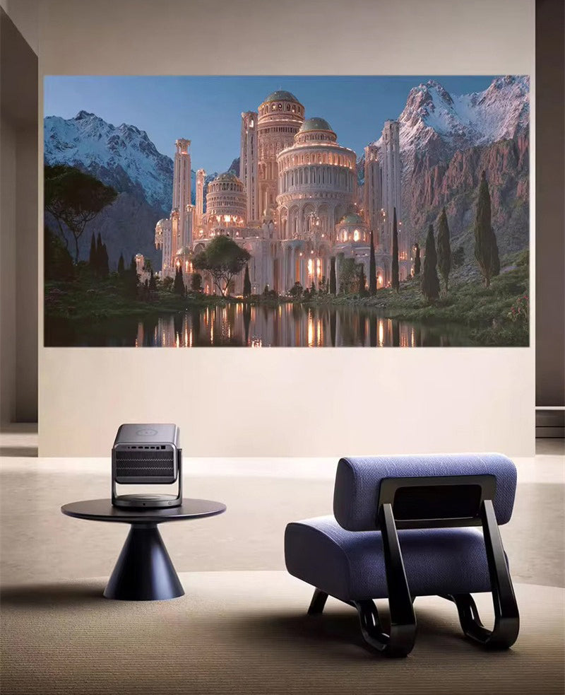 Vidda C3 Pro Tri-color 4K Laser Projector, True 2800 CVIA lumens, enjoy clear viewing in any lighting