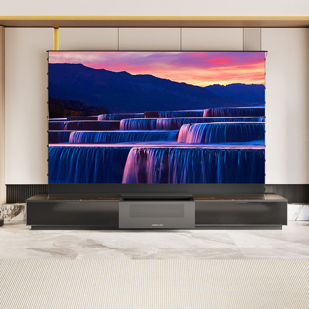 WUPRO X NECTUNT R20 INVISIBLE CINEMA Luxury Laser TV Cabinet front