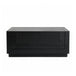 WUPRO Adjustable Smart Compact Laser TV Cabinet – Black Front View, Closed