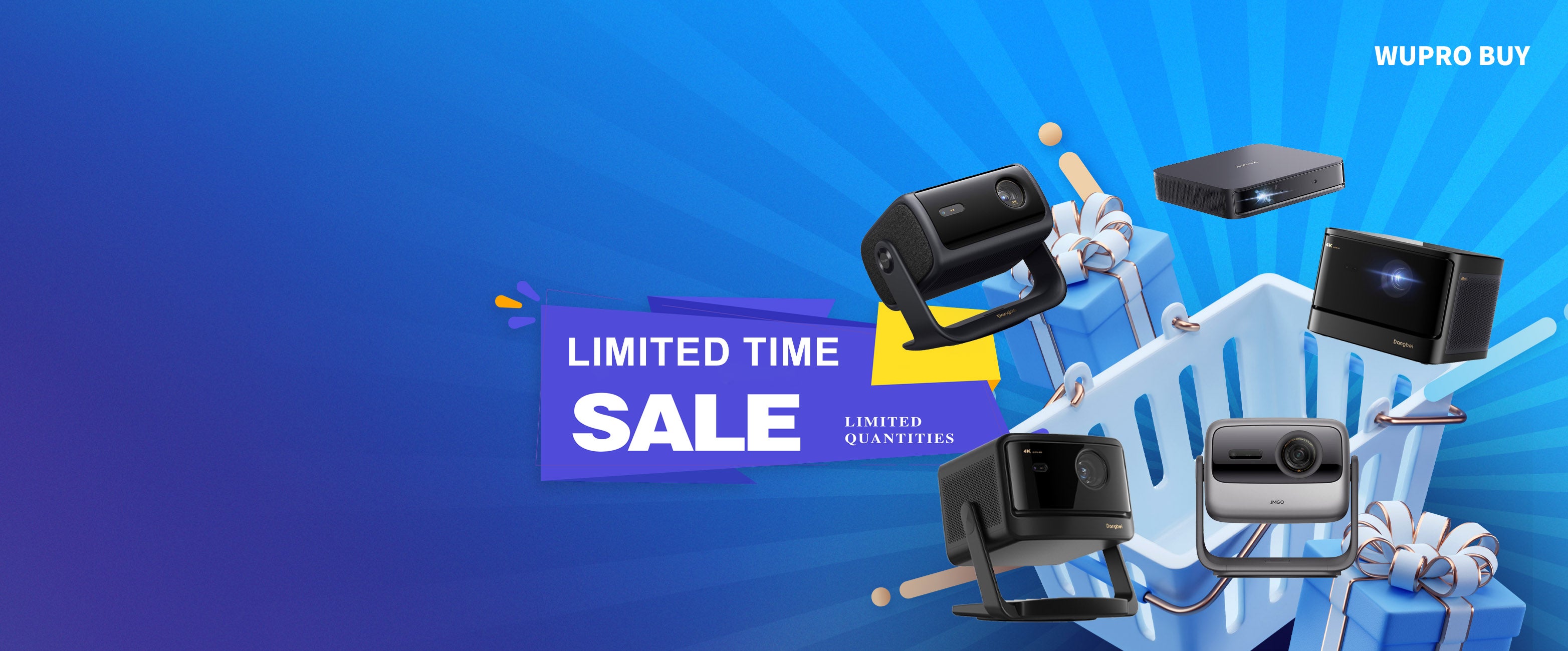WUPRO BUY JMGO & DANGBEI Projectors – End of Summer Limited-Time Sale