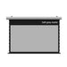 WUPRO Cinema FlowArc Luxury soft grey matte Smart Motorized Drop Down Projector Screen White housing