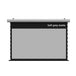 WUPRO Cinema FlowArc Luxury soft grey matte Smart Motorized Drop Down Projector Screen White housing