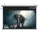 WUPRO Cinema QuadraArc Enhanced Contrast &Gain Electric drop down projection screen 