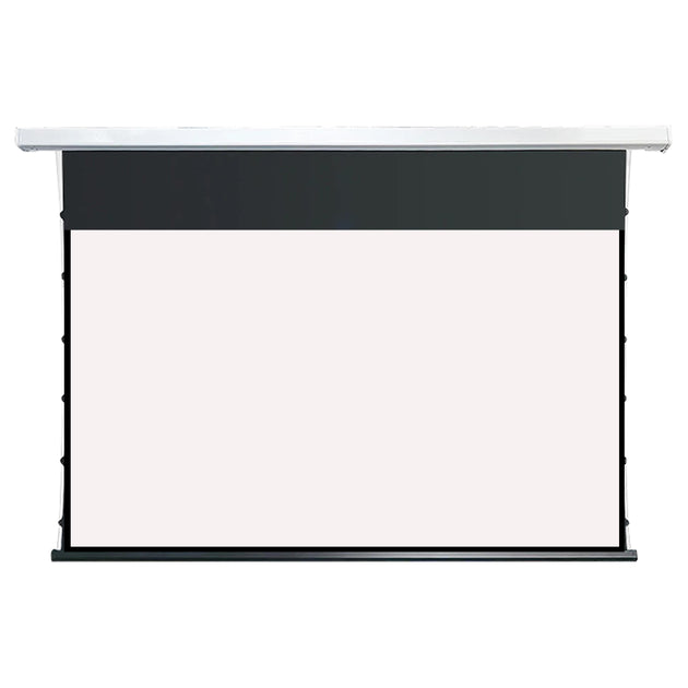Wupro Cinema QuadraArc ALR Tensioned Smart Motorized Drop Down Projector Screen - Soft White matt