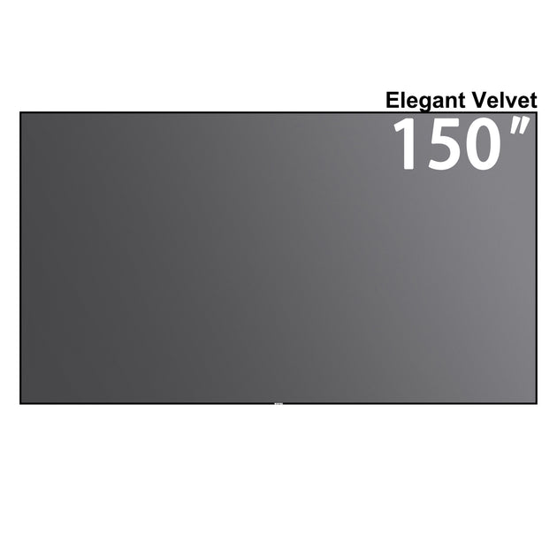 150inch WUPRO Gallery Evo  ALR CLR Elegant Velvet Fixed Frame Screen