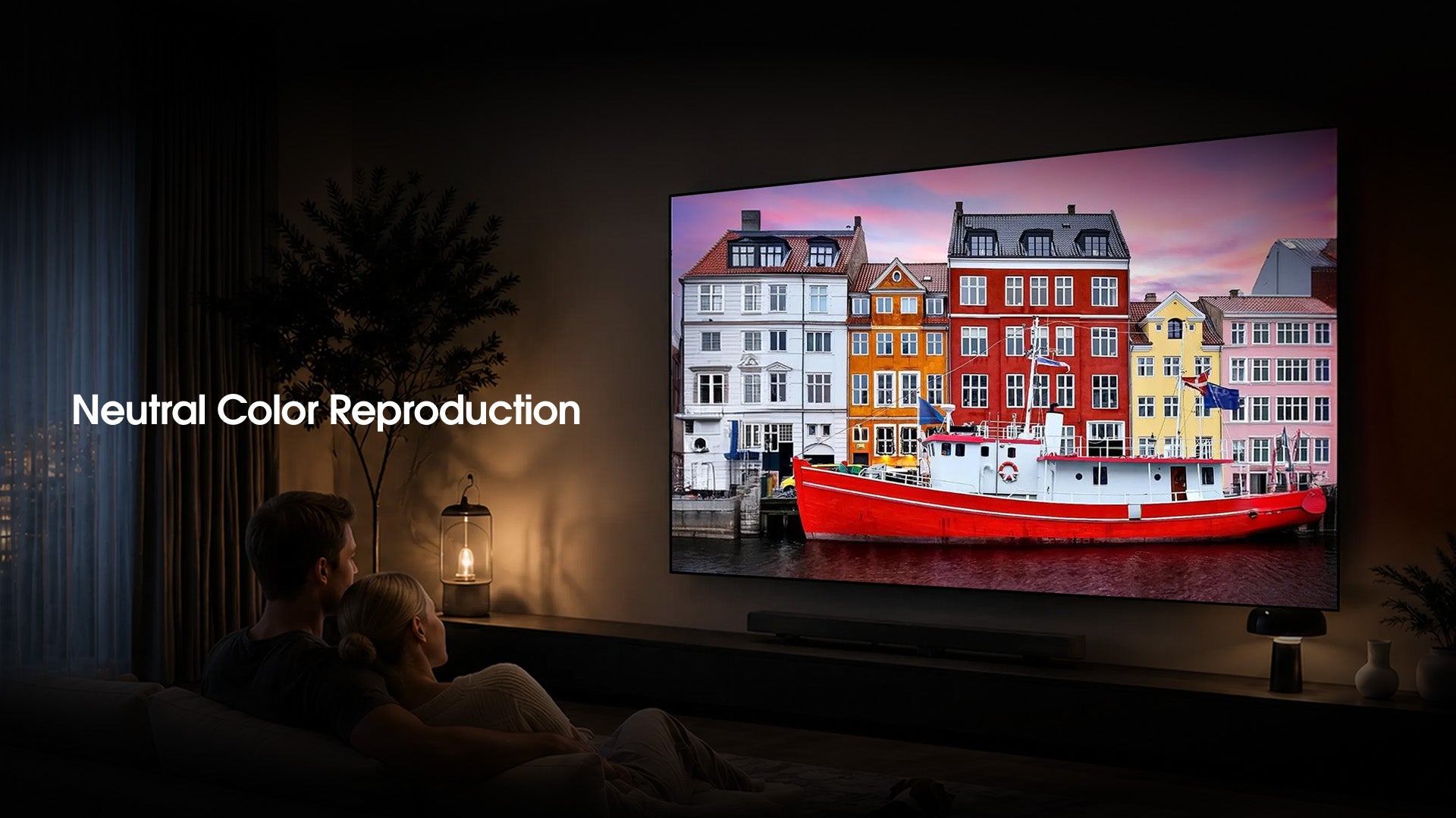 WUPRO Gallery G3A Acoustic Transparent Anti-Speckle Projector Screen with Natural Color Reproduction