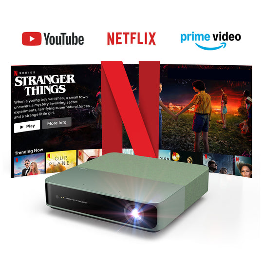 WEMAX S5 mini laser projector with Netflix 