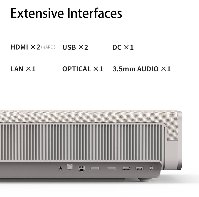 XGIMI M1 UST smart projector with Extensive Interfaces